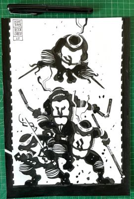 Victor Santos | Inktober (day 25) | Victor Santos