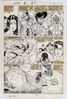 Paul Smith and Bob Wiacek X-Men/Alpha Flight #2 Page 27 Original Art (Marvel, 1985). From "The Gift" - | Heritage