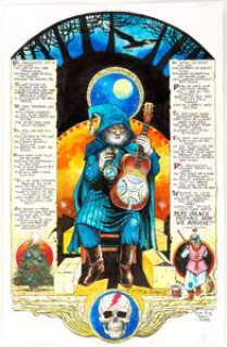 Timothy Truman Grateful Dead Almanac V3 Complete 1-Page Story Art Complete Story (Grateful Dead Mercantile Co., - | Heritage
