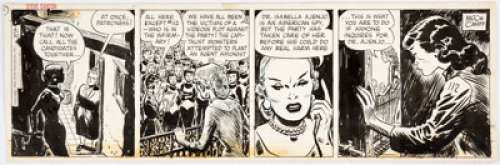 Milton Caniff Steve Canyon Daily Comic Strip Original Art dated 4-30-59(Field Enterprises, 1959). The Spy Ring - | Heritage