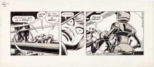 Russ Manning Star Wars Daily Comic Strip Original Art dated 4-28-79 (L.A. Times Syndicate, 1... | Heritage