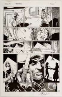 Timothy Truman Grimjack: Killer Instinct #2 Story Page 16 Original Art (IDW, 2005). Ilsa Kalter knows how to -