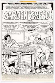 Stan Goldberg and Jon D’Agostino Life with Archie #197 Complete 11-Page Story Original Art (Archie Comics, - | Heritage