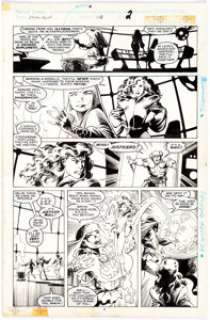 Alan Davis and Paul Neary Excalibur #23 Story Page 2 Original Art (Marvel Comics, 1990). The - | Heritage