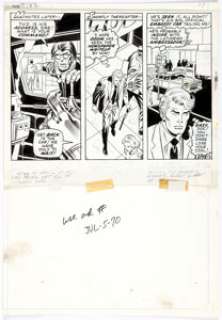 John Buscema and Joe Sinnott Thor #182 Story Page 13 Original Art (Marvel Comics, 1970).... | Heritage
