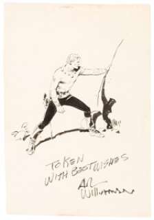 Al Williamson Flash Gordon Sketch Original Art (c. 1960s). Williamson had spent his childhood poring over Alex - | Heritage