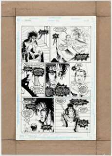 Jill Thompson and Vince Locke Sandman V2#46 Story Page 8 Dream Original Art (DC, 1993).... | Heritage
