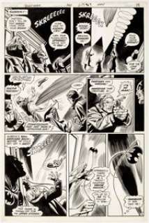 Irv Novick and Frank McLaughlin Batman #341 Page 14 Original Art (DC, 1981).... | Heritage