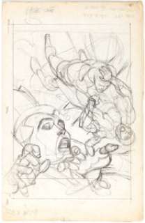 Gil Kane Marvel Team-Up #4 Complete 20-Page Story Preliminary Artwork Original Art (Marvel, 1972).... | Heritage