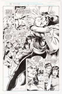 Dan Lawlis and Andrew Pepoy Doctor Strange, Sorcerer Supreme #36 Page 2 Original Art (Marvel, 1991)....
