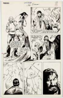 John Buscema Punisher: Barbarian with a Gun Story Page 7 Original Art (Marvel Comics, 2008).... | Heritage