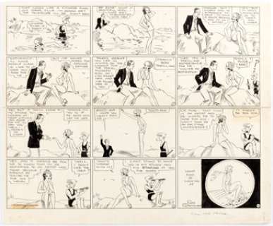 Russ Westover Tillie the Toiler Sunday Comic Strip Original Art dated 8-2-31 (King Features Syndicate, 1931).... | Heritage