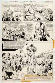 Dick Dillin and Frank McLaughlin Justice League of America #121 Page 18 Original Art (DC, 1975).... | Heritage