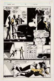 Black Kiss Original Art For Sale ComicArtTracker