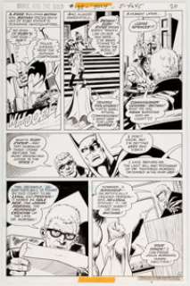 Jim Aparo Brave and the Bold #135 Story Page 12 Original Art Panel Page (DC, 1977).... | Heritage