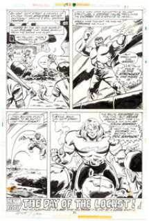 Herb Trimpe, Joe Staton, and John Romita The Incredible Hulk #193 Story Page 18 Original Art (Marvel, 1975).... | Heritage