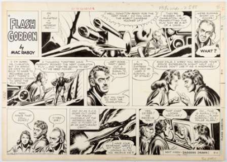 Mac Raboy Flash Gordon Sunday Comic Strip Original Art dated 9-11-60 (King Features Syndicate, 1960).... | Heritage