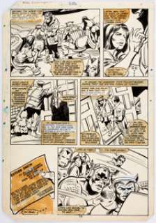 Gene Colan and Dan Green Avengers #208 Page 14 Original Art (Marvel, 1980).... | Heritage