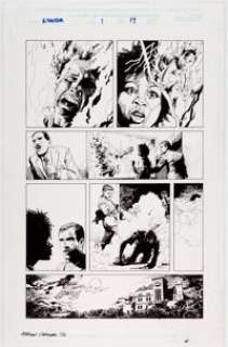  - Arthur Ranson X-Factor #1 Story Page 17 Original Art (Marvel, 2002)....