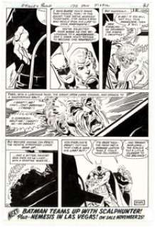 Jim Aparo Brave and the Bold #170 Story Page 25 Batman and Nemesis Original Art (DC, 1981).... | Heritage