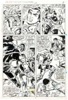 Jim Mooney and Frank Springer The Spectacular Spider-Man #29 Story Page 2 Original Art (Marvel Comics, 1979 ).... | Heritage