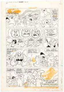 Warren Kremer (attributed) Hostess Twinkies Advertisement Complete 1-Page Story Wendy Original Art (Harvey Comics,... | Heritage