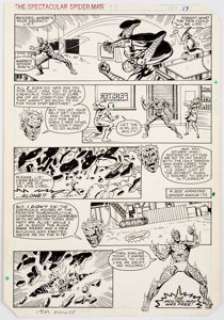 Greg LaRocque and Jim Mooney Spectacular Spider-Man #63 Story Page 13 Original Art (Marvel, 1982).... | Heritage
