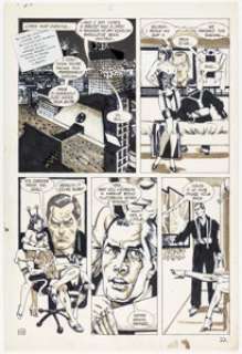Howard Chaykin American Flagg #5 Story Page 22 Original Art (First, 1984).... | Heritage