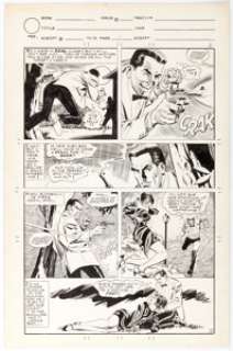  - Dick Giordano Sarge Steel #10 Story Page 2 Original Art (Charlton Comics, 1964). ...