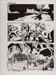 Richard Corben Penthouse Comix #17 Denz Story Page 4 Original Art (Penthouse, 1996)... | Heritage