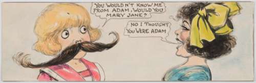 Richard F. Outcault Buster Brown Partial Sunday Comic Strip Original Art (Newspaper Feature Service, c. 1910s).... | Heritage