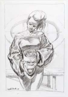 Tanino Liberatore - RanXerox Illustrations Original Art Group of 2 (2009). Two large images featuring - | Heritage