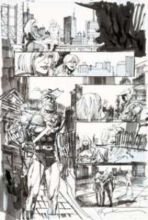 Bill Sienkiewicz Green Arrow and Black Canary #29 Story Page 29 Original Art (DC, 2010).... | Heritage