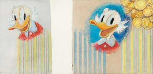 Carl Barks - Uncle Scrooge Portraits Illustration Original Art (Walt Disney, c. 1980s).... | Heritage