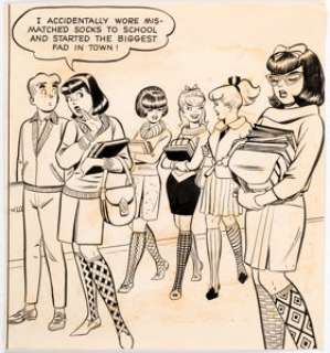 Harry Lucey and Martin Epp Pep #188 Cover Original Art (Archie, 1965).... | Heritage