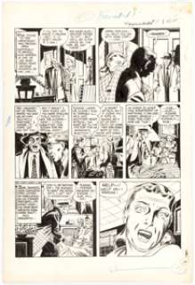 Bernard Baily This Magazine Is Haunted #1 Story Page 2 Original Art (Fawcett, 1951)....