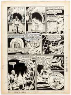 Murphy Anderson Planet Comics #40 Story Page 4 Original Art (Fiction House, 1946). Star Pirate is not the only one - | Heritage
