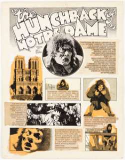 Bill Nelson The Hunchback of Notre Dame Complete 2-Page Story Original Art (c. 1970s).... (Total: 2 Original Art) | Heritage