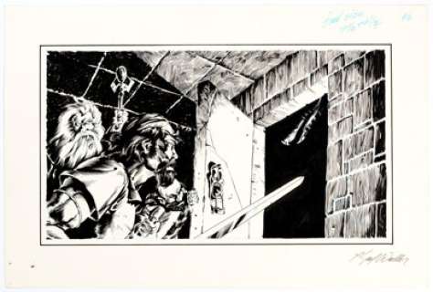 Karl Waller - Fantasy #6 Illustration Original Art (undated). ... | Heritage