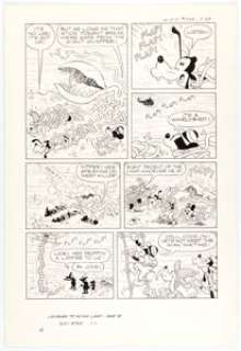 Paul Murry Walt Disney’s Comics & Stories #358 Story Page 6 Mickey Mouse and Goofy Original Art (Gold Key, 1970).... | Heritage