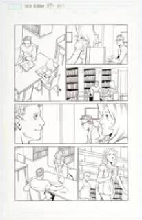 Takeshi Miyazawa and Norman Lee - Mary Jane #4 Story Page 11 Original Art (Marvel, 2004).