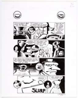 Shannon Wheeler - Too Much Coffee Man Story Page 36 Original Art (1995/2019).