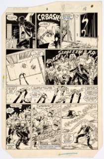 Arthur Adams, Whilce Portacio, And Scott Williams | Longshot #2 Story Page 14 Original Art (Marvel, 1985). | Heritage