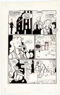 Seth | Mister X #12 Story Page 8 Original Art (Vortex, 1988). | Heritage