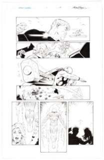 Lee Weeks and Bob McLeod - Spider-Man: The Mysterio Manifesto #1 Page 17 Original Art (Marvel, 2001).