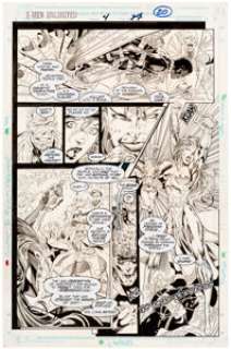 Richard Bennett And Steve Moncuse | X-Men Unlimited #4 Story Page 17 Original Art (Marvel, 1994). | Heritage