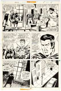 Sal Buscema And Mike Esposito | Defender #22 Story Page 9 Original Art (Marvel, 1975). | Heritage