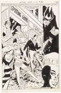 Mike Sekowsky And George Roussos | Metal Men #34 Splash Page 19 Original Art (DC, 1968). | Heritage