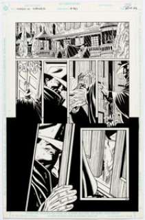 Rod Whigham and Terry Beatty - The Shadow Strikes #30 Story Page 22 Original Art (DC, 1992).