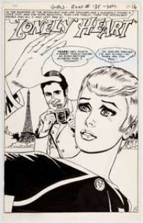 Tony Abruzzo | Girls’ Romance #135 Splash Page 1 Original Art (DC, 1968). | Heritage